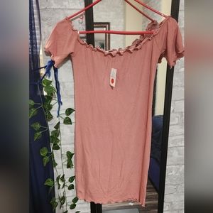 Off the shoulder dress